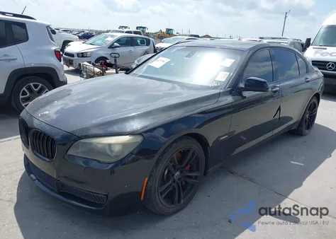 2012 BMW 750 Li из США, поврежденный, VIN WBAKB8C55CC963940